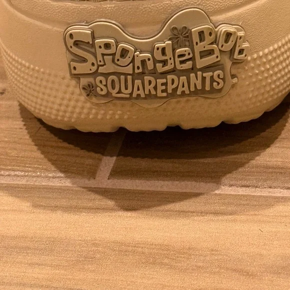 CROCS SpongeBob SquarePants classic cozzzy terry sandals - Goo Lagoon unisex - Picture 8 of 15